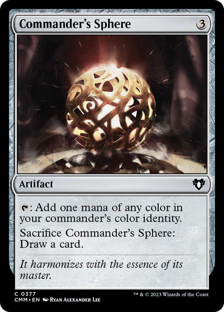 Commander's Sphere [Commander Masters] | North Game Den