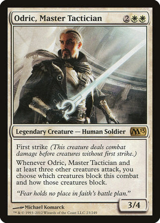 Odric, Master Tactician [Magic 2013] | North Game Den