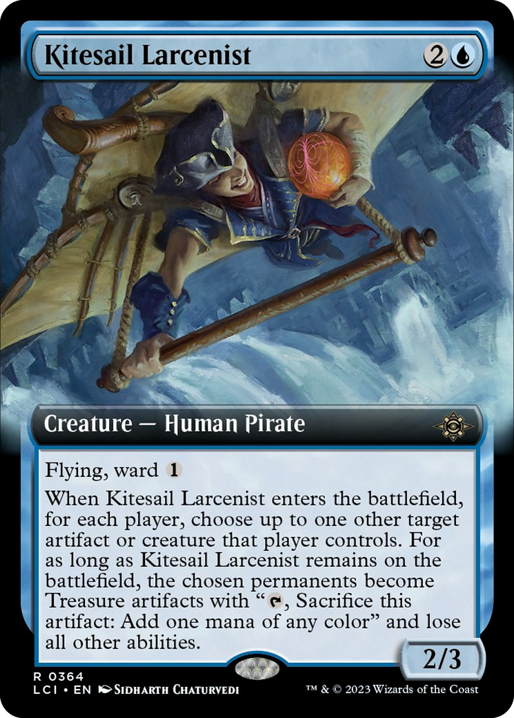 Kitesail Larcenist (Extended Art) [The Lost Caverns of Ixalan] | North Game Den