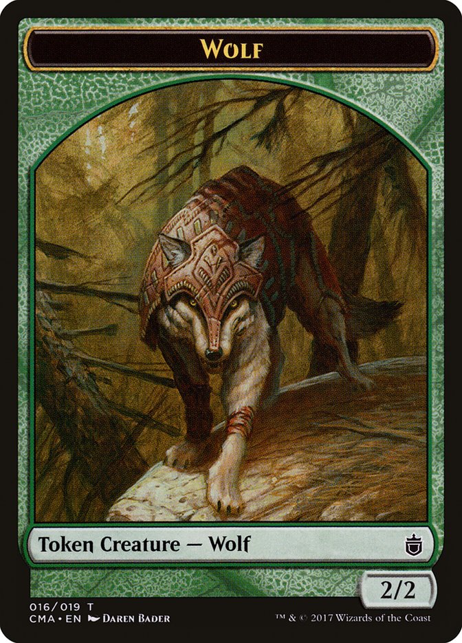 Wolf (016/019) [Commander Anthology Tokens] | North Game Den