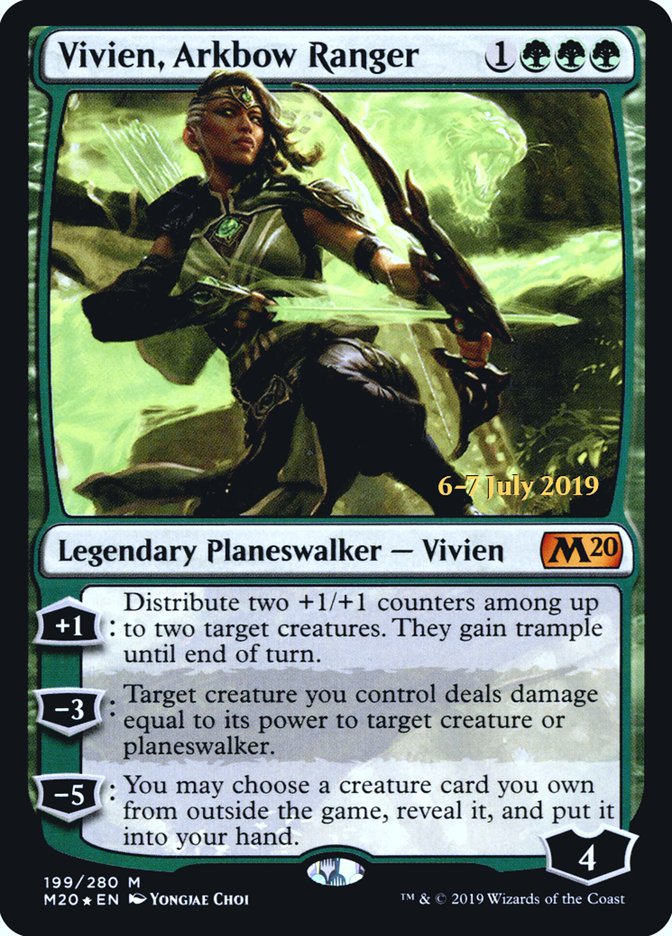 Vivien, Arkbow Ranger  [Core Set 2020 Prerelease Promos] | North Game Den