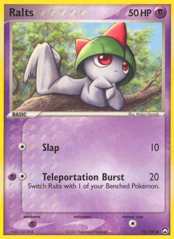 Ralts (59/108) [EX: Power Keepers] | North Game Den