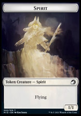 Spirit // Snake Double-sided Token [Innistrad: Midnight Hunt Commander] | North Game Den