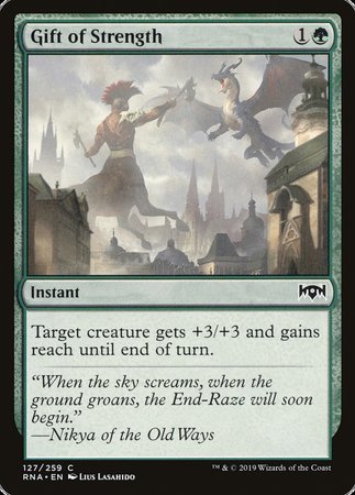 Gift of Strength [Ravnica Allegiance] | North Game Den