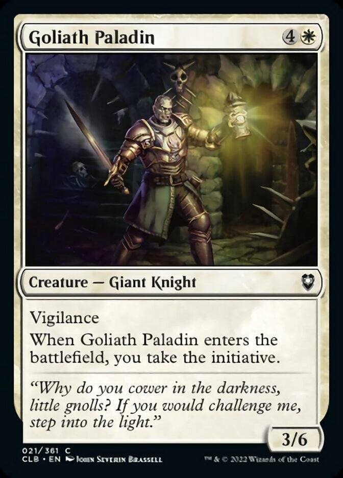 Goliath Paladin [Commander Legends: Battle for Baldur's Gate] | North Game Den