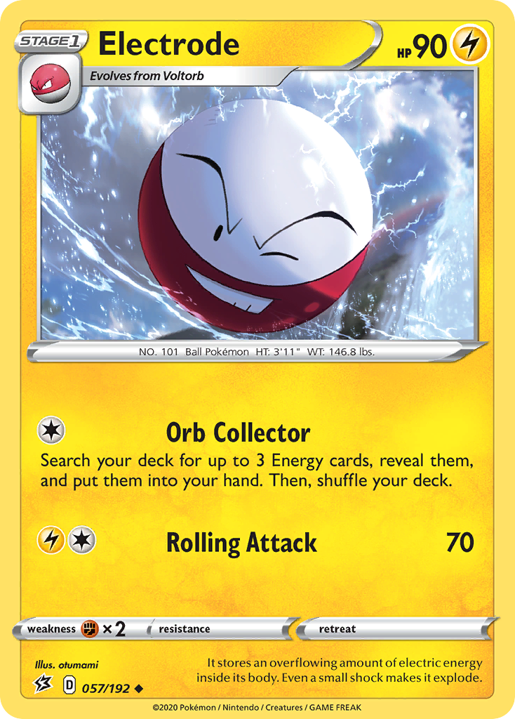 Electrode (057/192) [Sword & Shield: Rebel Clash] | North Game Den