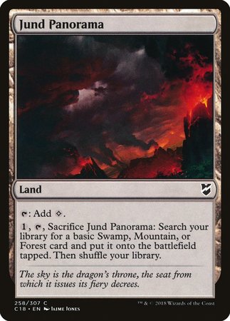 Jund Panorama [Commander 2018] | North Game Den