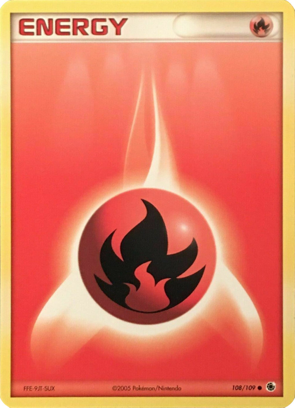 Fire Energy (108/109) [EX: Battle Stadium] | North Game Den