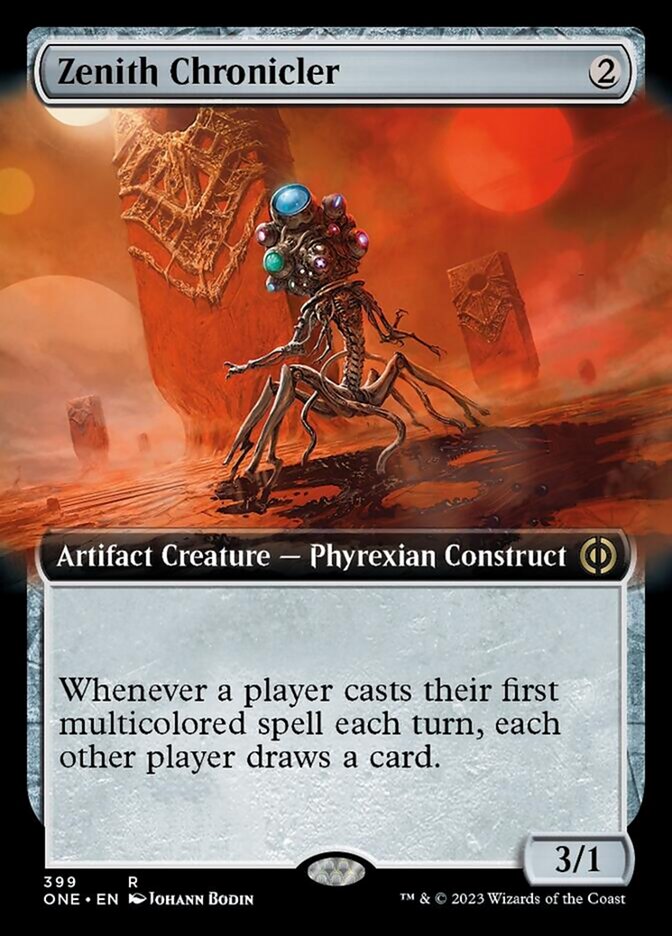 Zenith Chronicler (Extended Art) [Phyrexia: All Will Be One] | North Game Den