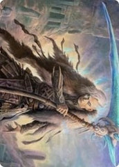 Egon, God of Death Art Card [Kaldheim: Art Series] | North Game Den