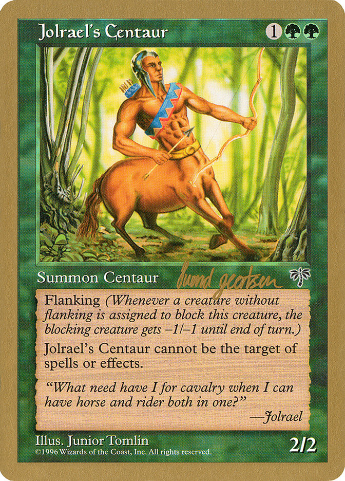 Jolrael's Centaur (Svend Geertsen) [World Championship Decks 1997] | North Game Den
