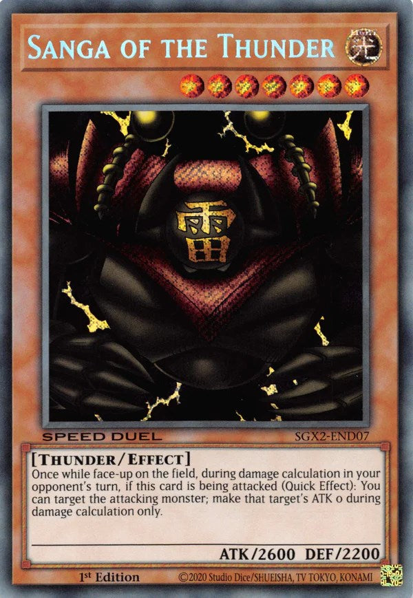 Sanga of the Thunder [SGX2-END07] Secret Rare | North Game Den