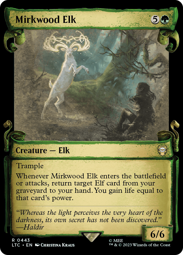 Mirkwood Elk [The Lord of the Rings: Tales of Middle-Earth Commander Showcase Scrolls] | North Game Den