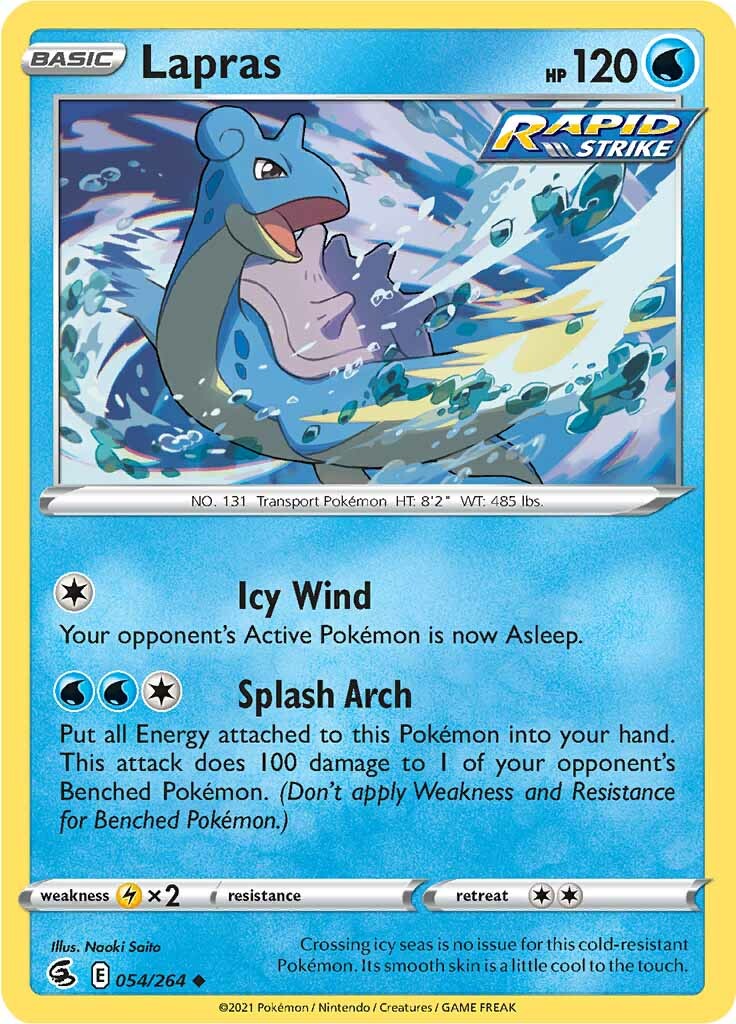 Lapras (054/264) [Sword & Shield: Fusion Strike] | North Game Den