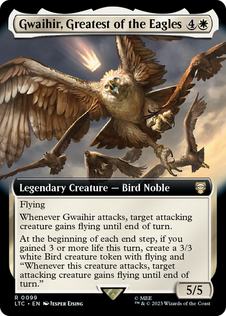 Gwaihir, Greatest of the Eagles (Extended Art) [The Lord of the Rings: Tales of Middle-Earth Commander] | North Game Den