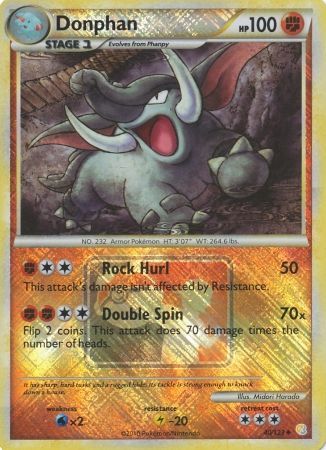 Donphan (40/123) (League Promo) [HeartGold & SoulSilver: Base Set] | North Game Den