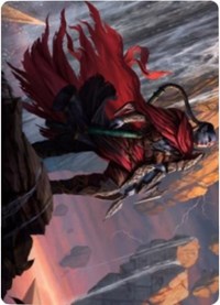 Anowon, the Ruin Thief Art Card [Zendikar Rising Art Series] | North Game Den