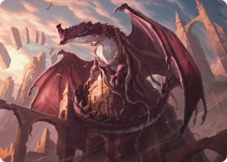 Velomachus Lorehold Art Card [Strixhaven: School of Mages Art Series] | North Game Den