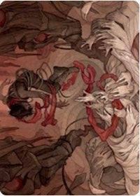 Thwart the Grave Art Card [Zendikar Rising Art Series] | North Game Den