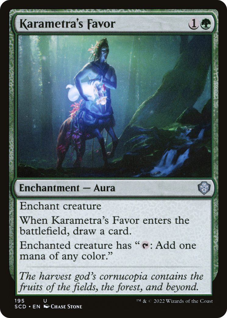 Karametra's Favor [Starter Commander Decks] | North Game Den