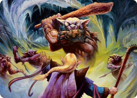 Den of the Bugbear (Dungeon Module) Art Card [Dungeons & Dragons: Adventures in the Forgotten Realms Art Series] | North Game Den