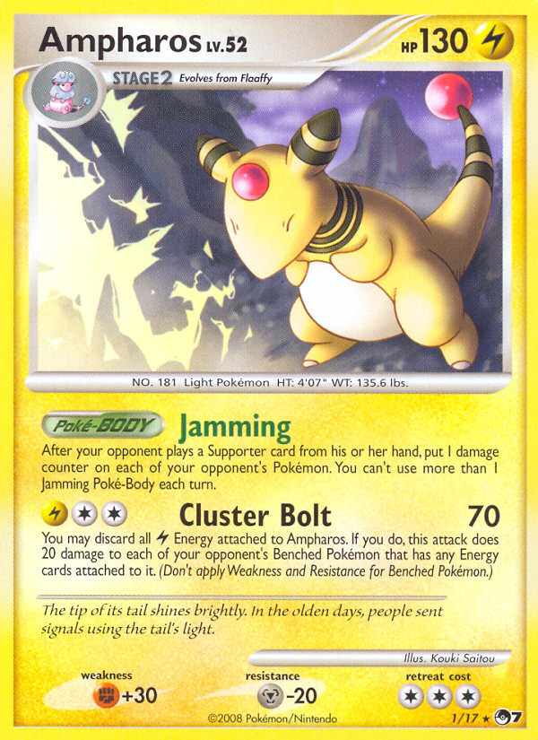 Ampharos (1/17) [POP Series 7] | North Game Den