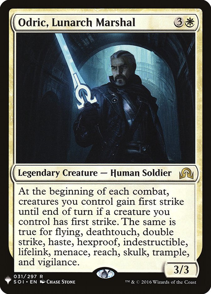 Odric, Lunarch Marshal [Mystery Booster] | North Game Den