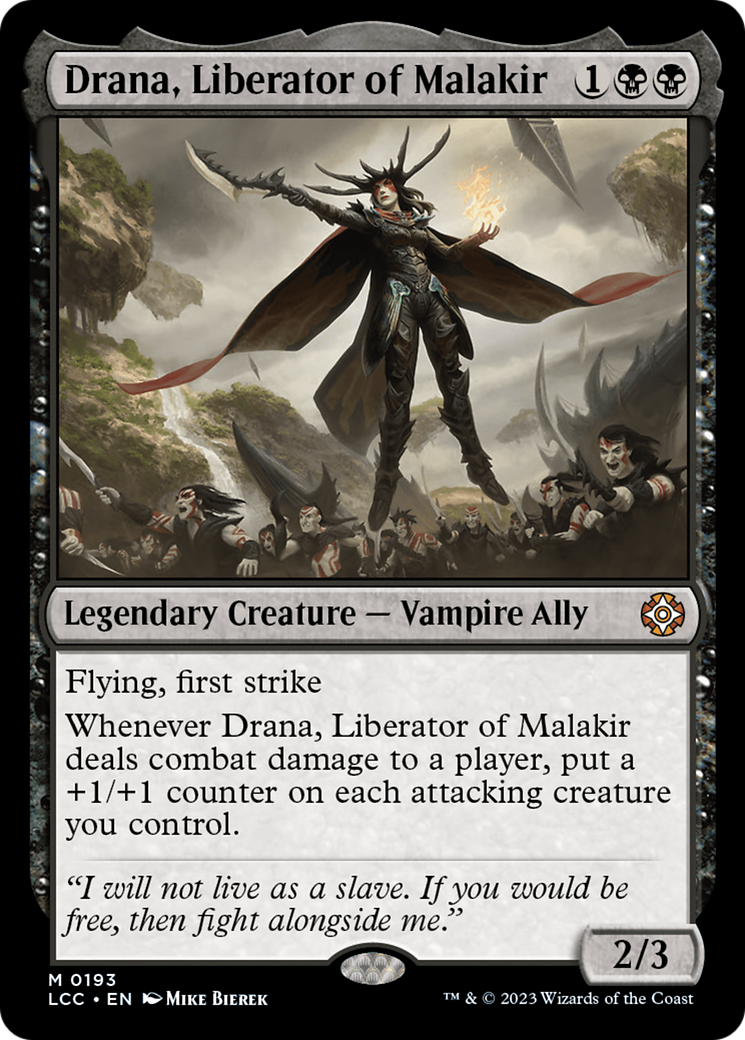 Drana, Liberator of Malakir [The Lost Caverns of Ixalan Commander] | North Game Den