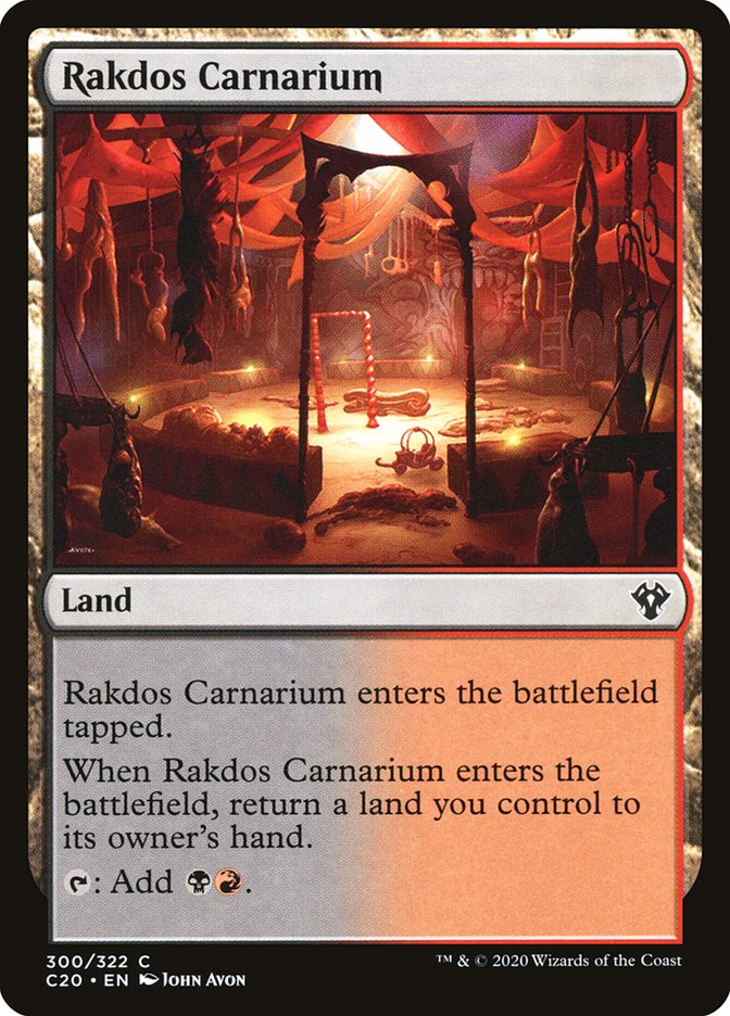 Rakdos Carnarium [Commander 2020] | North Game Den