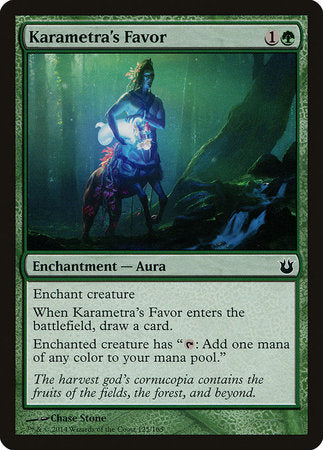 Karametra's Favor [Born of the Gods] | North Game Den