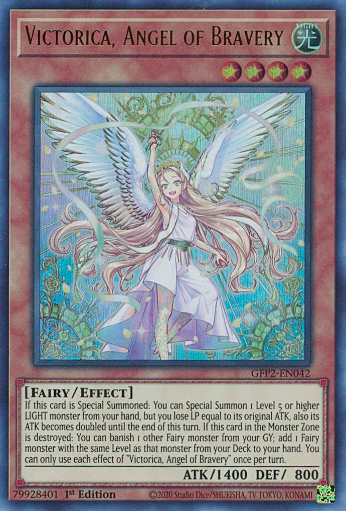 Victorica, Angel of Bravery [GFP2-EN042] Ultra Rare | North Game Den