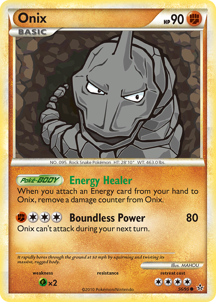 Onix (56/95) [HeartGold & SoulSilver: Unleashed] | North Game Den