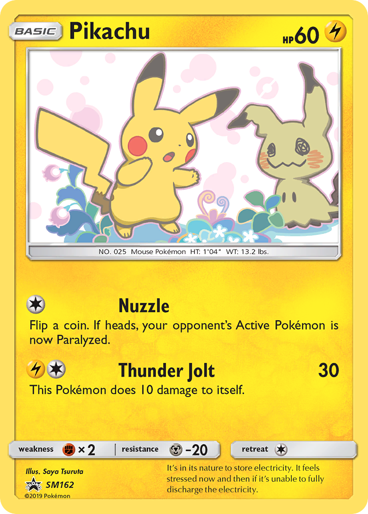 Pikachu (SM162) [Sun & Moon: Black Star Promos] | North Game Den