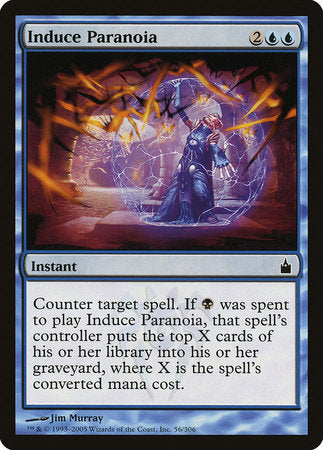 Induce Paranoia [Ravnica: City of Guilds] | North Game Den