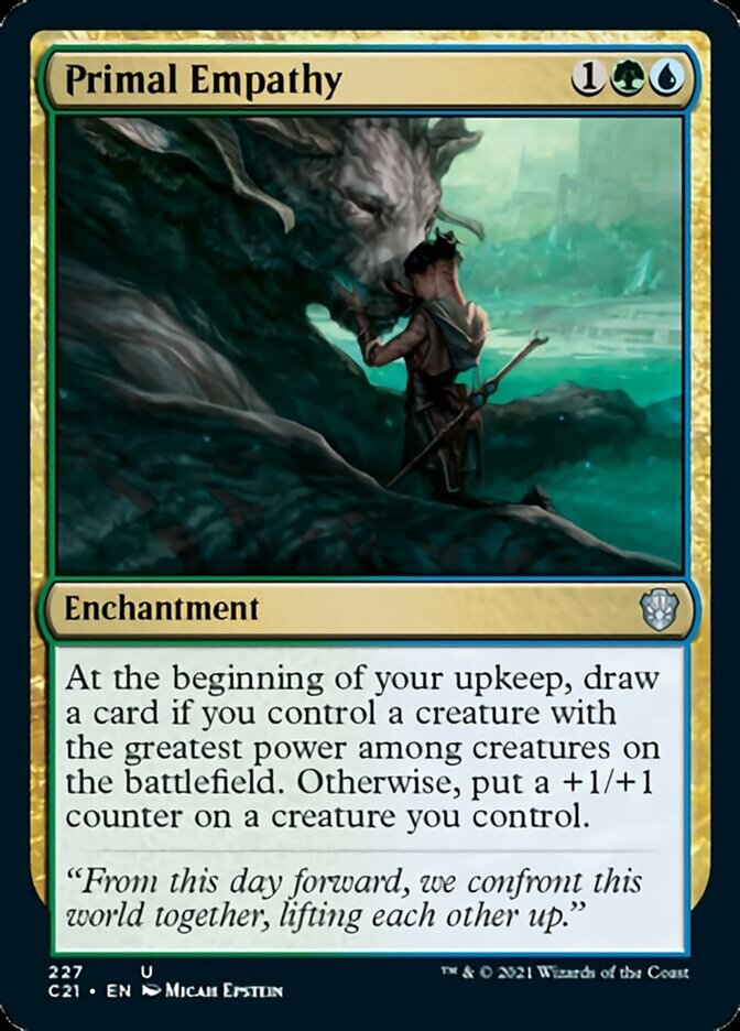 Primal Empathy [Commander 2021] | North Game Den