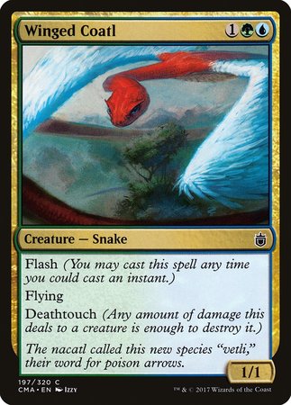 Winged Coatl [Commander Anthology] | North Game Den