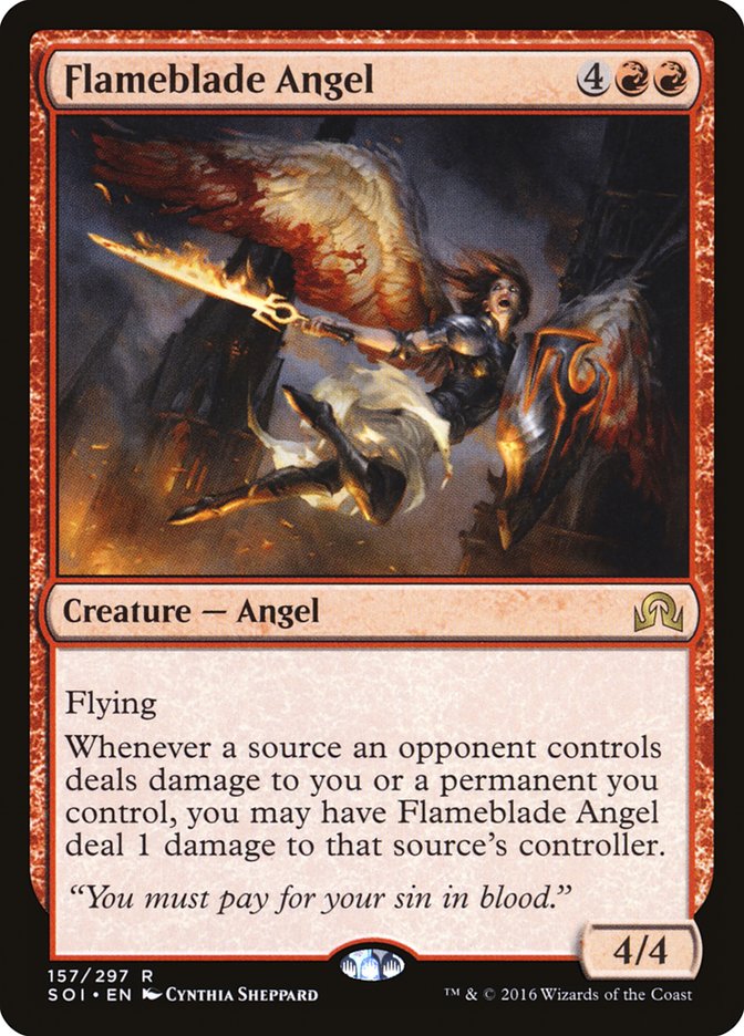 Flameblade Angel [Shadows over Innistrad] | North Game Den