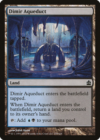 Dimir Aqueduct [Commander 2011] | North Game Den