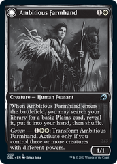 Ambitious Farmhand // Seasoned Cathar [Innistrad: Double Feature] | North Game Den