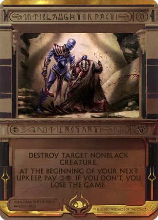 Slaughter Pact [Amonkhet Invocations] | North Game Den