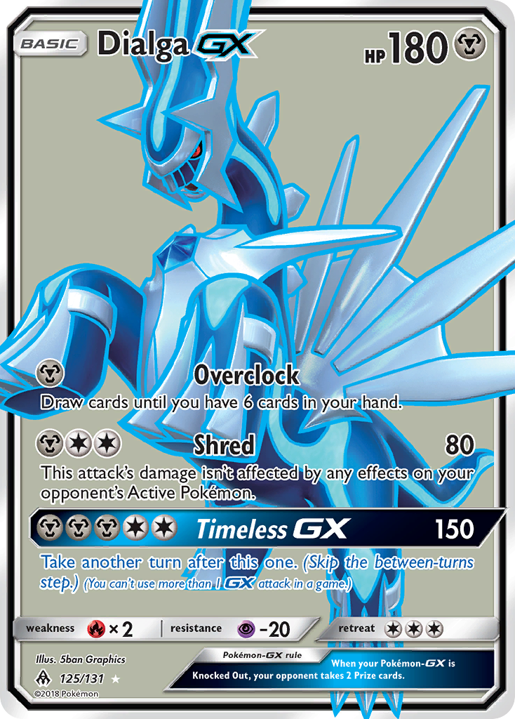 Dialga GX (125/131) [Sun & Moon: Forbidden Light] | North Game Den