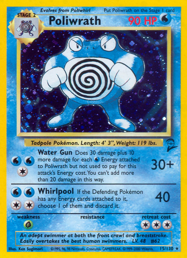 Poliwrath (15/130) [Base Set 2] | North Game Den