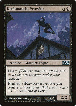 Duskmantle Prowler [Magic 2013] | North Game Den
