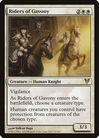 Riders of Gavony [Avacyn Restored] | North Game Den