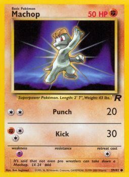 Machop (59/82) [Team Rocket Unlimited] | North Game Den