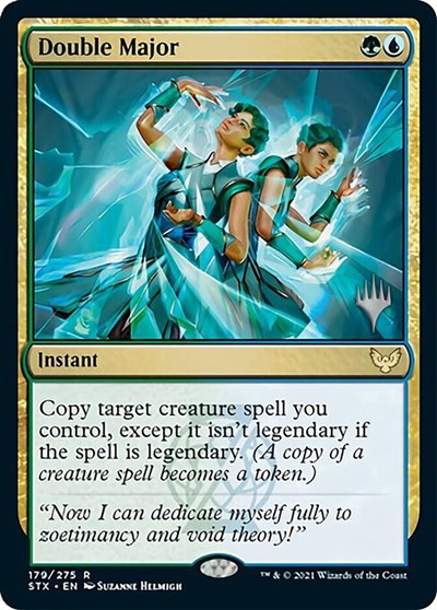 Double Major (Promo Pack) [Strixhaven: School of Mages Promos] | North Game Den