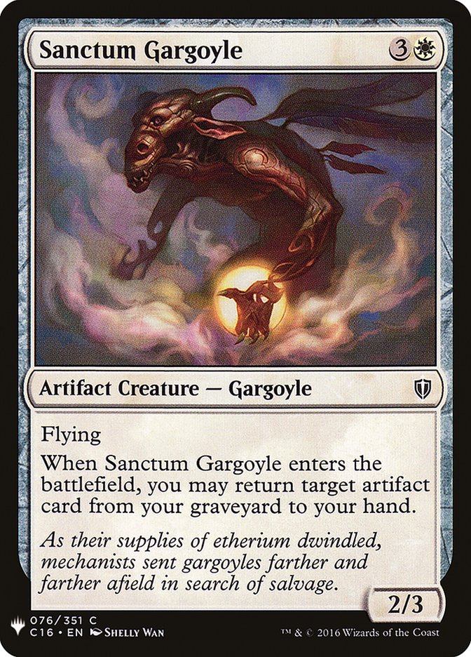 Sanctum Gargoyle [Mystery Booster] | North Game Den