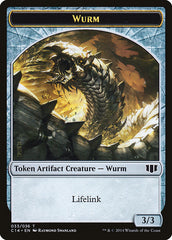 Wurm (033/036) // Goat Double-sided Token [Commander 2014 Tokens] | North Game Den