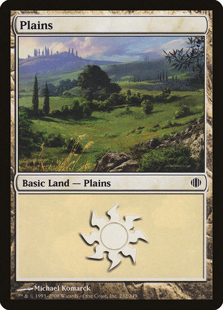 Plains (232) [Shards of Alara] | North Game Den