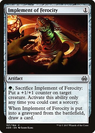 Implement of Ferocity [Aether Revolt] | North Game Den